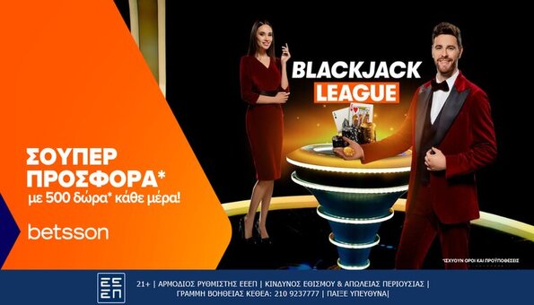 betsson blackjack league